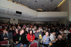 Cosplay Competition Crowd